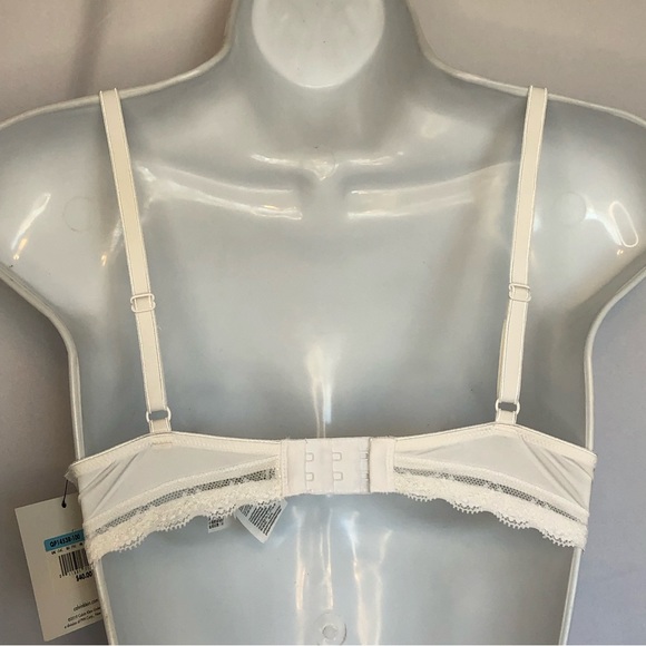 Calvin Klein White Push Up Bra NWT - Picture 4 of 7